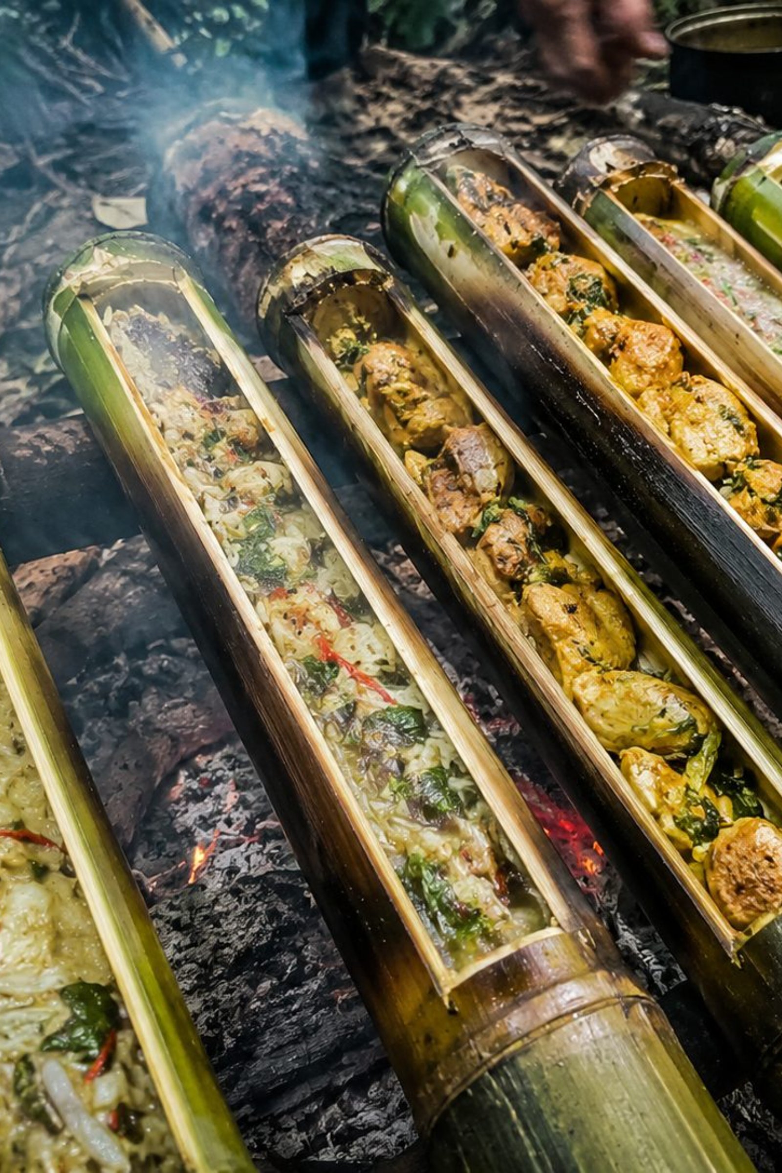 Bamboo Cooking